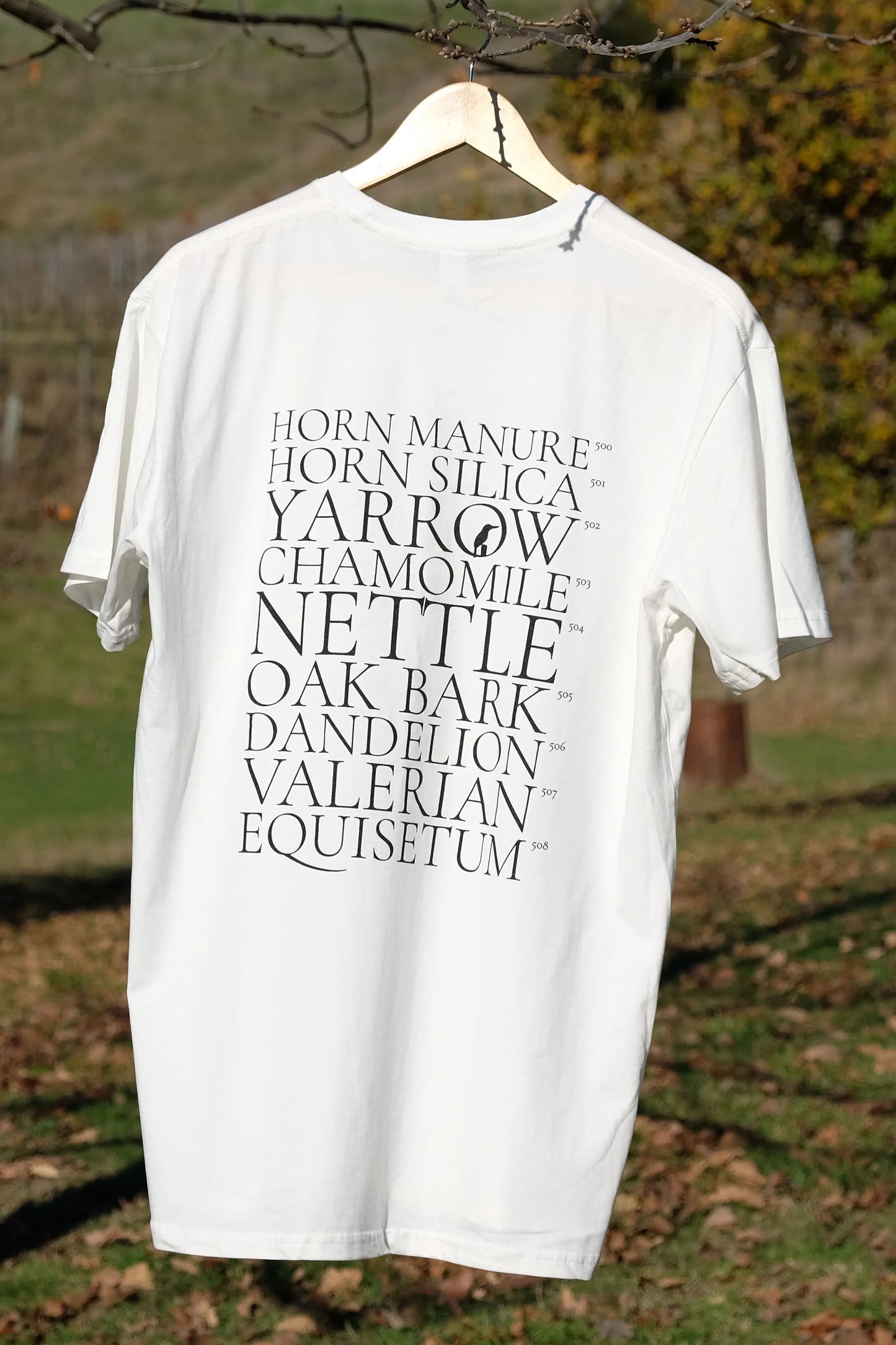 The Wrekin Biodynamics T-Shirt – Natural
