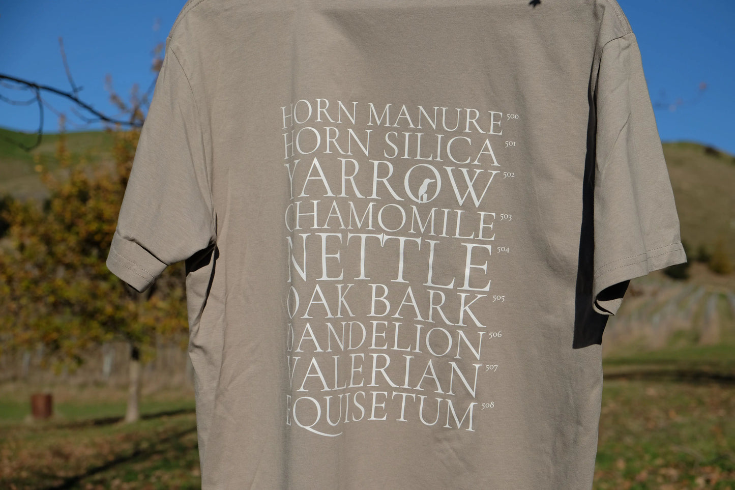 The Wrekin Biodynamics T-Shirt – Eucalyptus