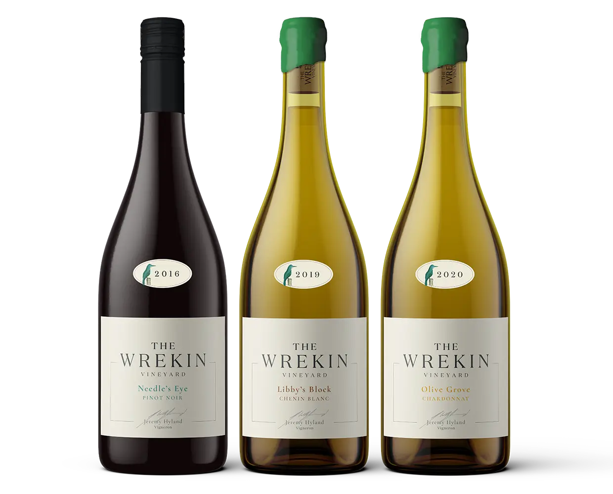 The Wrekin Vineyard organic Pinot Noir, Chenin Blanc and Chardonnay New Zealand